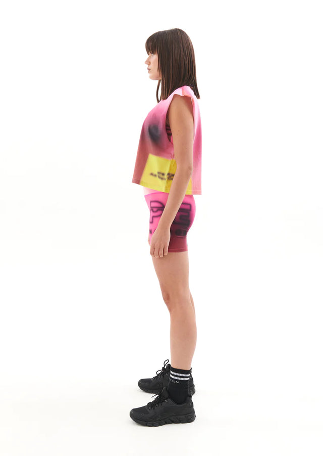 Immersion Tank - Blur Multi Print-T-Shirts-PE Nation-XS-UPTOWN LOCAL