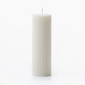 Pillar White Candle-Candles-XRJ-UPTOWN LOCAL