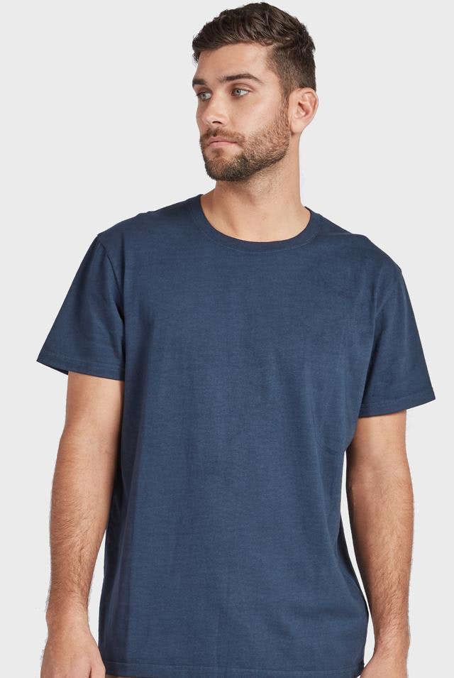 Roth Tee - Navy-T-Shirts-The Academy Brand-S-UPTOWN LOCAL