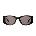 SID - Gloss Black w. Gold Metal Trim / Black Lens-Sunglasses-Valley-UPTOWN LOCAL