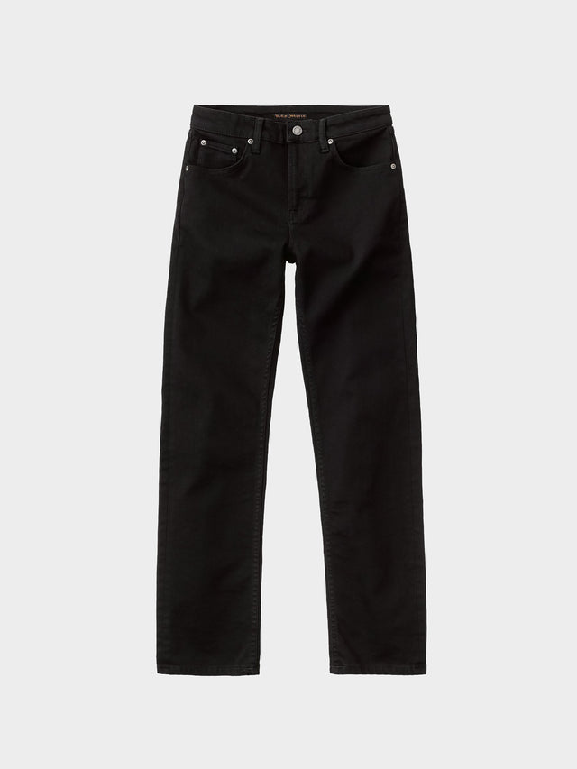 Straight Sally Ever Black-Denim-Nudie Jeans-24/28-UPTOWN LOCAL