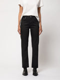 Straight Sally Ever Black-Denim-Nudie Jeans-24/28-UPTOWN LOCAL