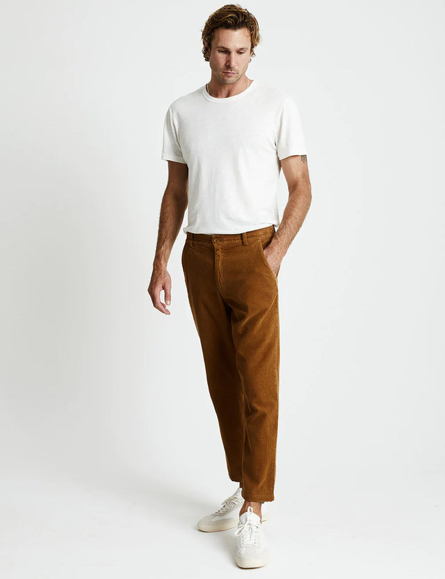 Tanner Cord Pant - Tobacco-Pants-Mr. Simple-S-UPTOWN LOCAL