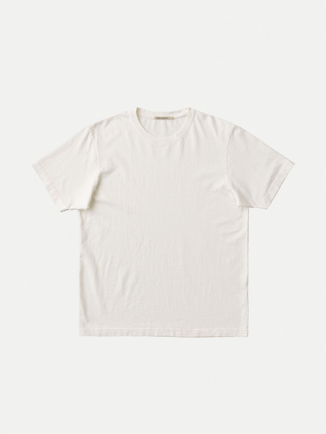 Uno Everyday Tee White-T-Shirts-Nudie Jeans-S-UPTOWN LOCAL