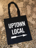 UPTOWN LOCAL Tote Bag-Bags-UPTOWN LOCAL-UPTOWN LOCAL