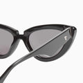 Dayze - Gloss Black w. Silver Metal Trim / Black Lens-Sunglasses-Valley-UPTOWN LOCAL
