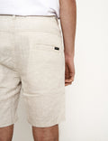 Tanner Short 2.0 - Natural Linen-Shorts-Mr. Simple-S-UPTOWN LOCAL