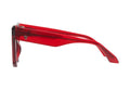 Brigada Transparent Red/ Black Gradient Lens-Sunglasses-Valley-UPTOWN LOCAL
