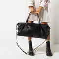 Everything I Wanted - Black Leather-Duffel Bags-Status Anxiety-UPTOWN LOCAL