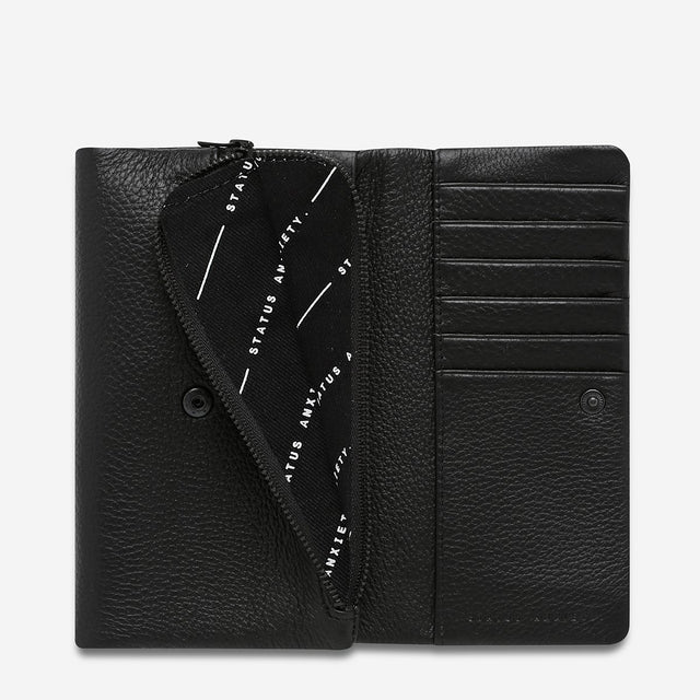 Audrey - Pebble Black-Wallet-Status Anxiety-UPTOWN LOCAL