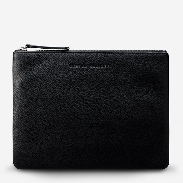 Fake It Clutch-Wallet-Status Anxiety-Black-UPTOWN LOCAL