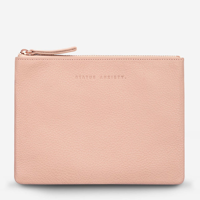 Fake It Clutch-Wallet-Status Anxiety-Dusty Pink-UPTOWN LOCAL
