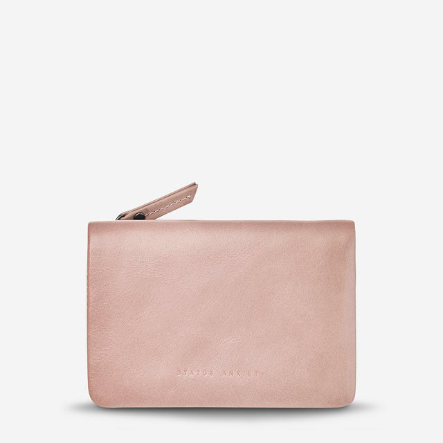 Is Now Better Wallet-Wallet-Status Anxiety-Dusty Pink-UPTOWN LOCAL