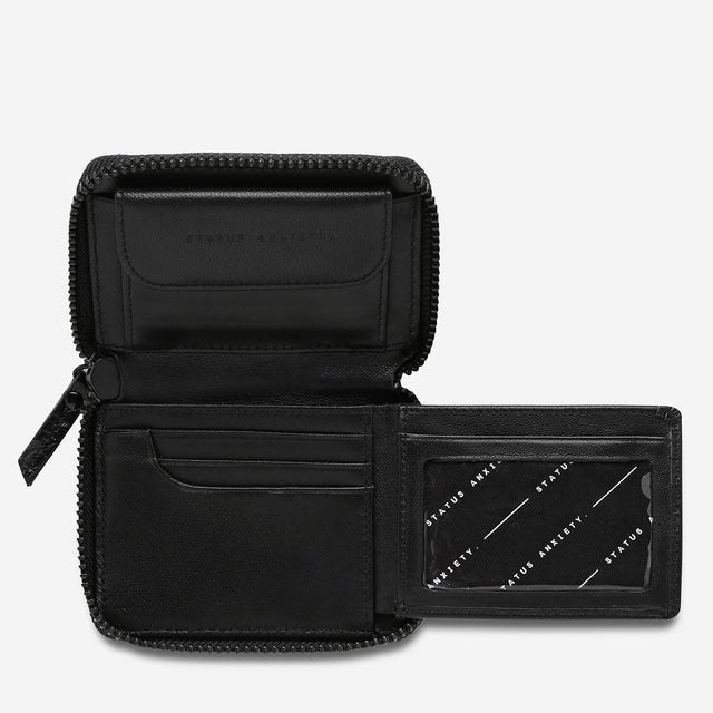 Wayward Wallet-Wallet-Status Anxiety-Black Croc-UPTOWN LOCAL