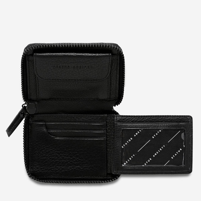 Wayward Wallet-Wallet-Status Anxiety-Black Croc-UPTOWN LOCAL