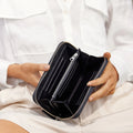 Yet To Come - Black Croc-Wallets & Money Clips-Status Anxiety-UPTOWN LOCAL