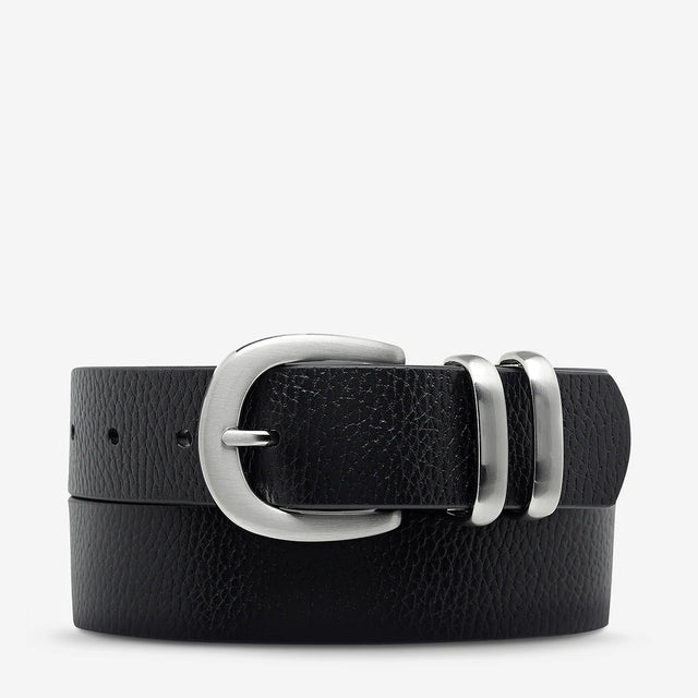 Let It Be - Belts-Belts-Status Anxiety-Black/Silver-S/M-UPTOWN LOCAL